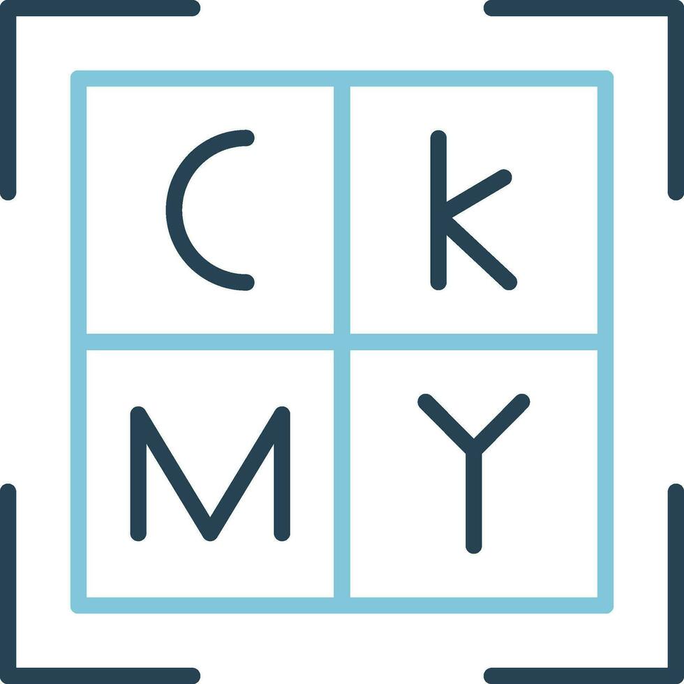 Cmyk Vector Icon