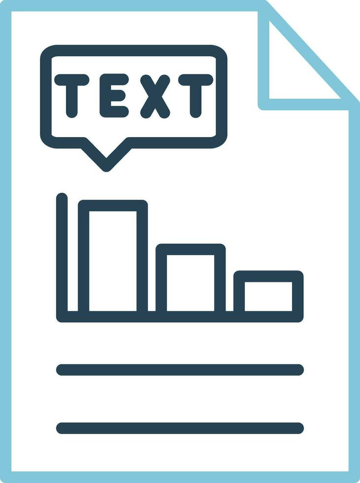 Text Vector Icon