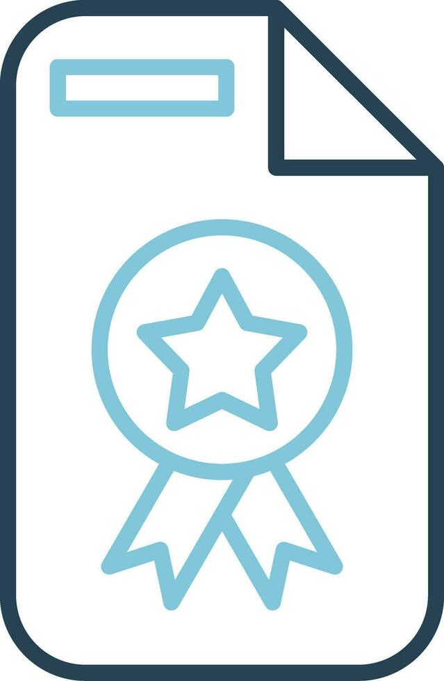 Certificate Vector Icon