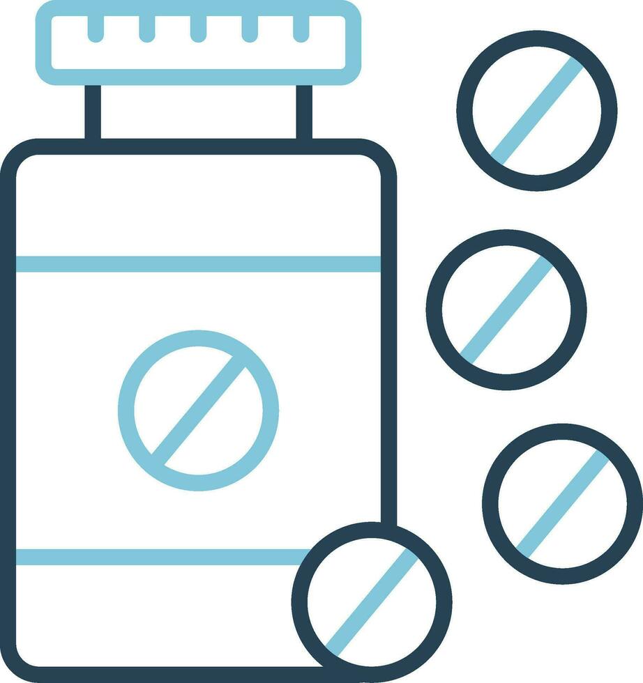 Aspirin Vector Icon