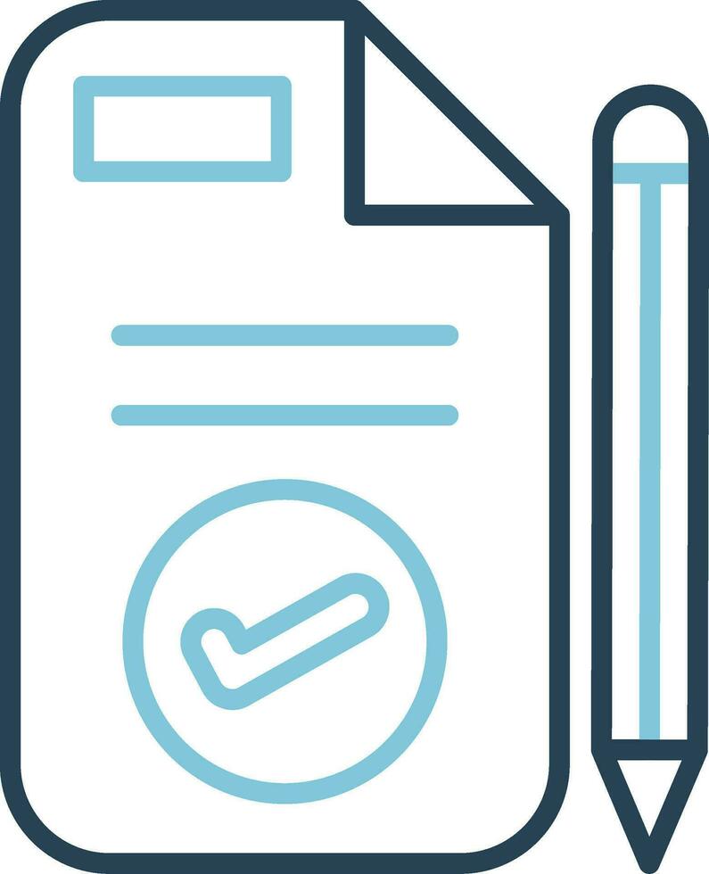 Pen And Paper Vector Icon