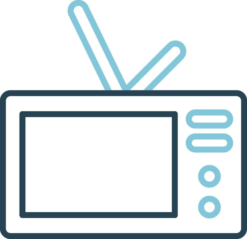 icono de vector de television