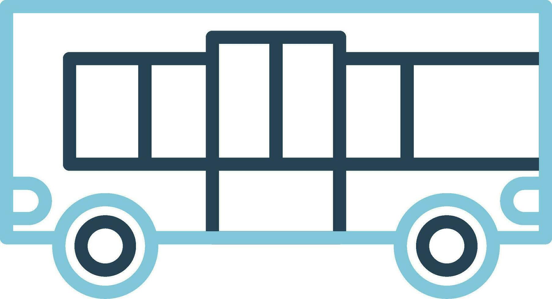 icono de vector de bus