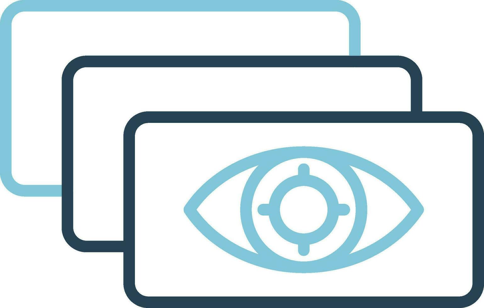 Depth Perception Vector Icon