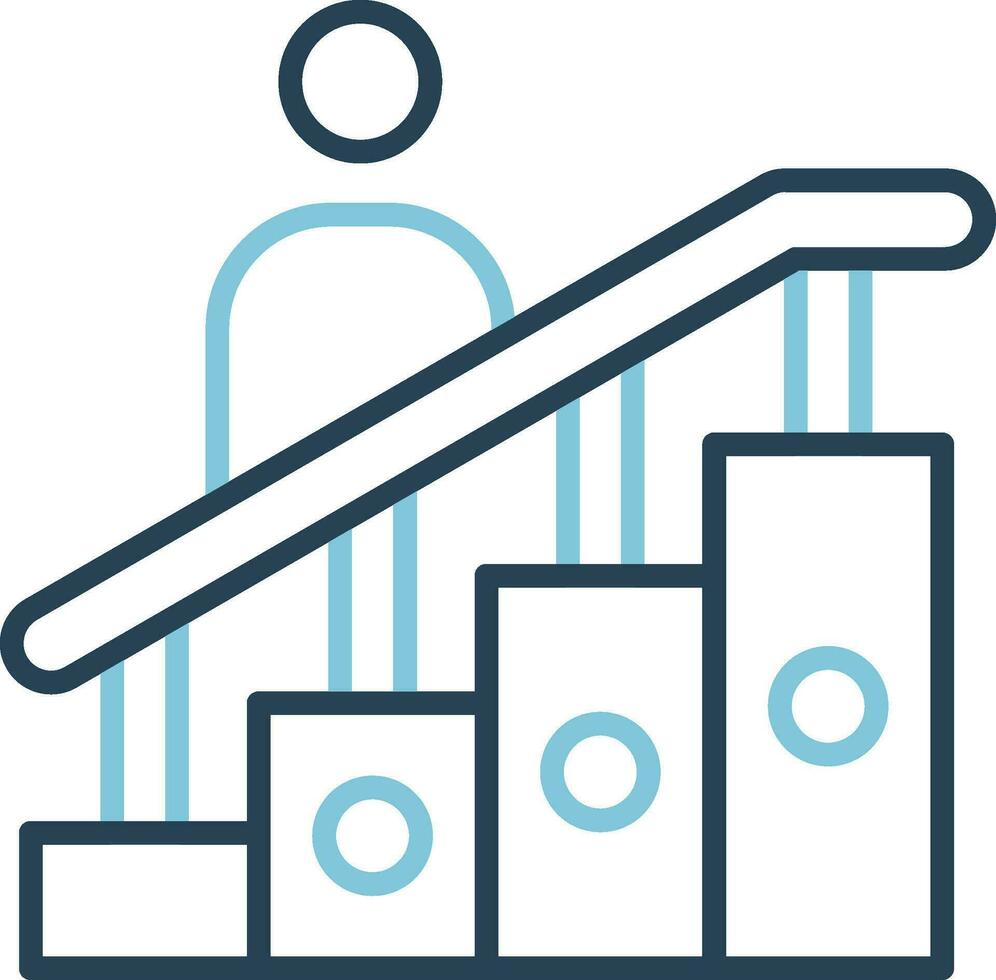 Escalator Vector Icon