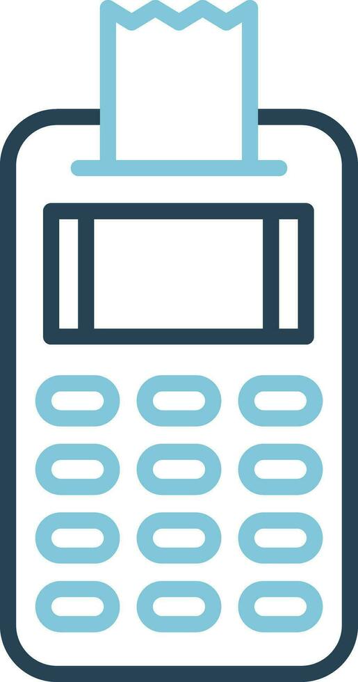 Pos Terminal Vector Icon