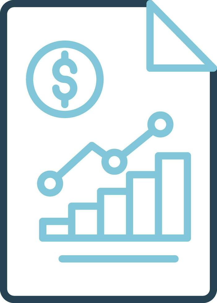 Bar Chart Vector Icon