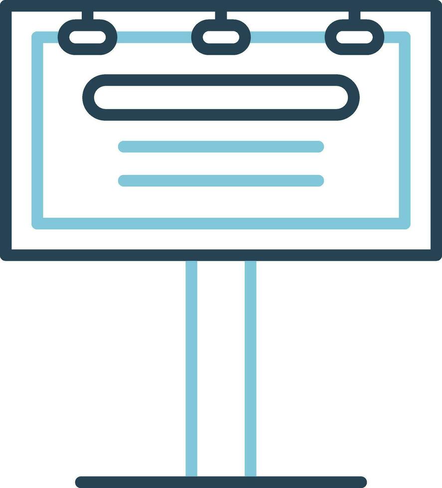 Billboard Vector Icon