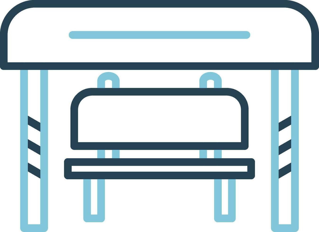 Bus Stop Vector Icon