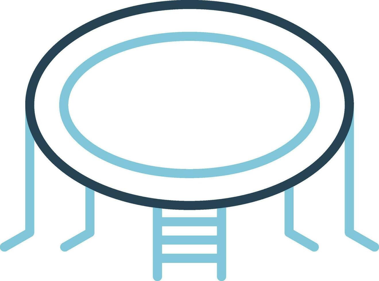 Trampoline Vector Icon