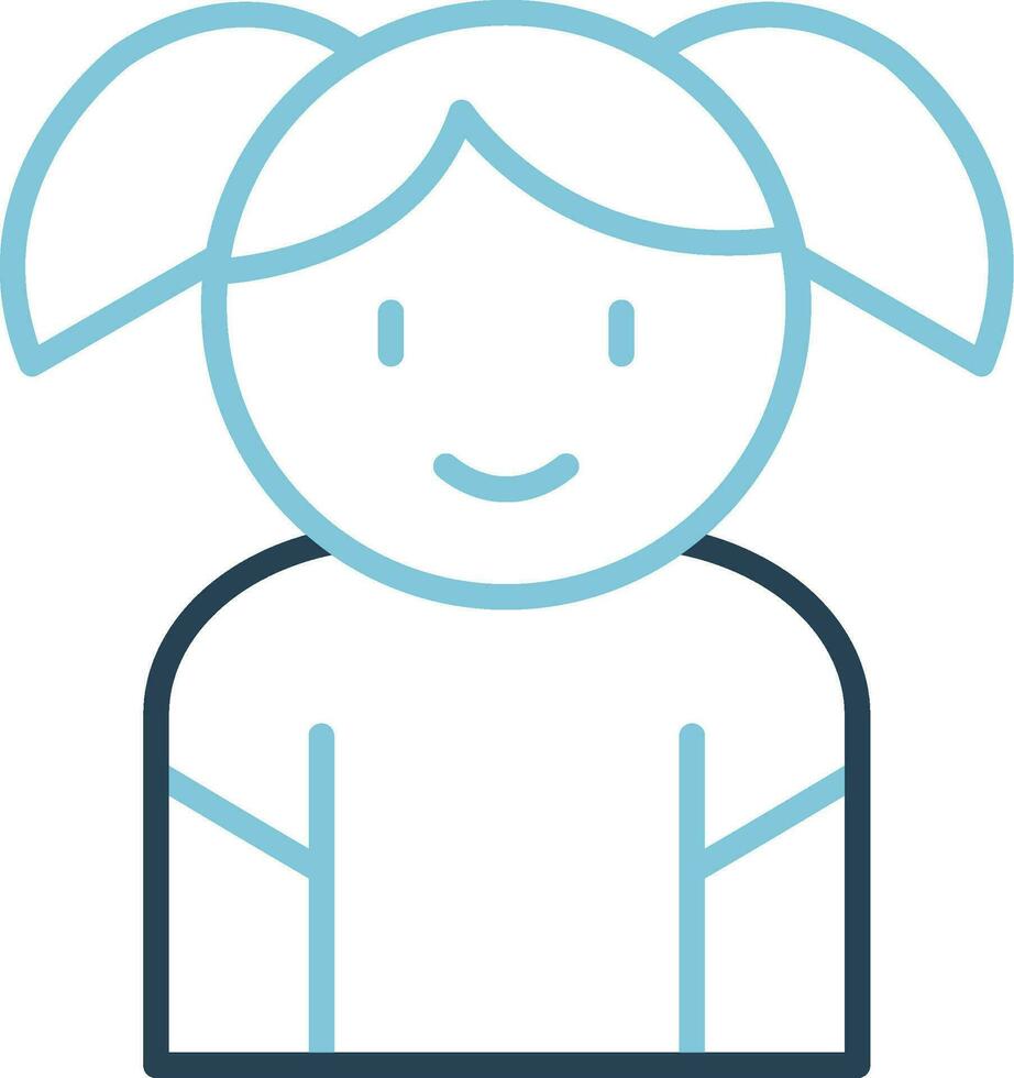 Girl Vector Icon