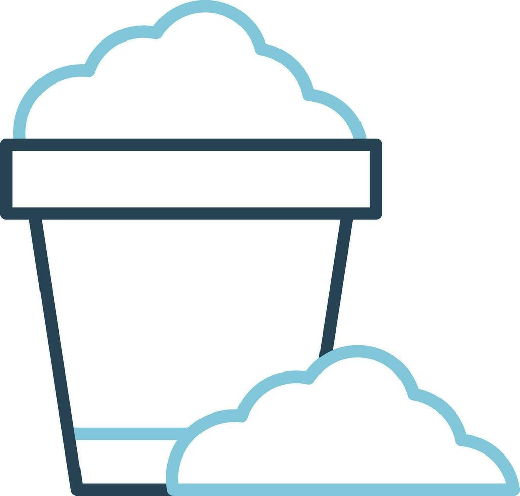 Sand Bucket Vector Icon