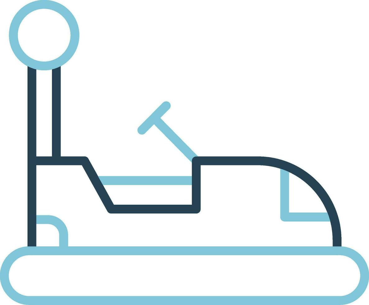 Bumper Car Vector Icon