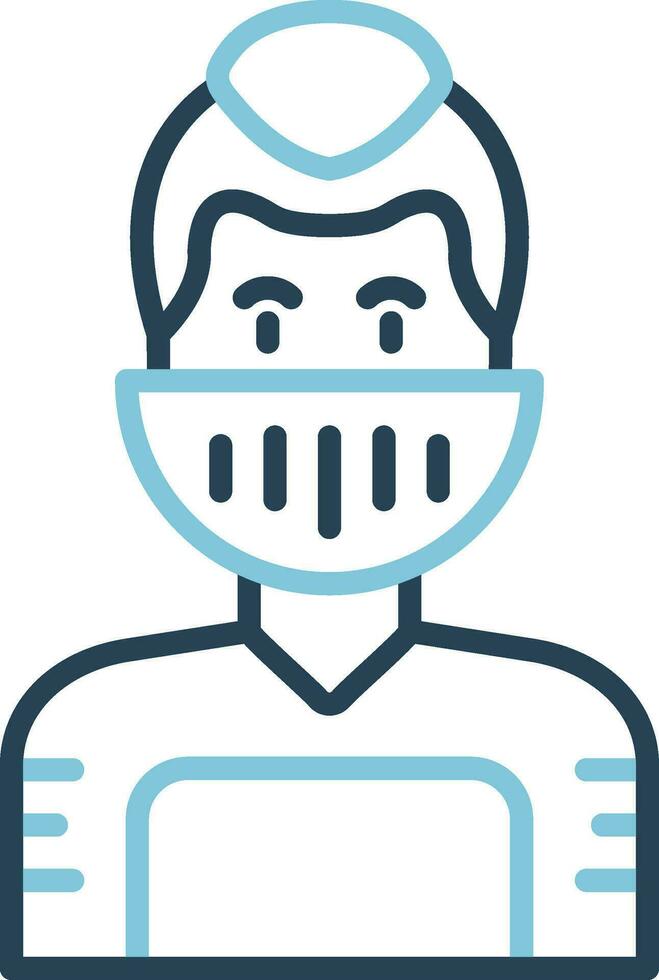 Cyborg Vector Icon