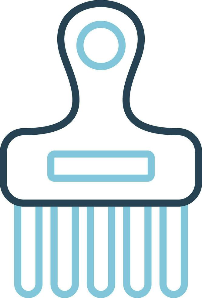 Afro Comb Vector Icon