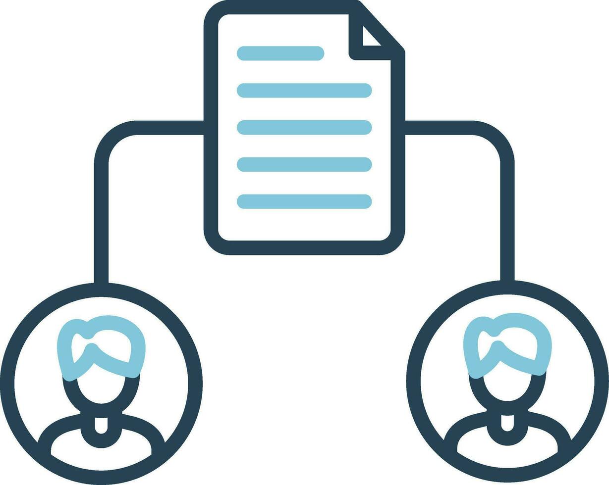 File Share Vector Icon
