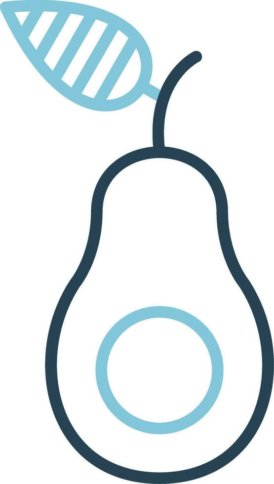 Avocado Vector Icon