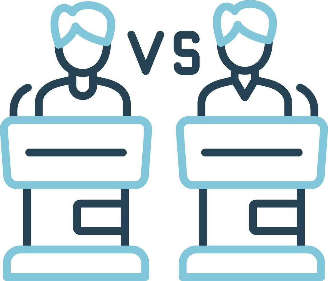 Debate Vector Icon
