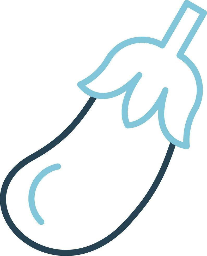 Eggplant Vector Icon