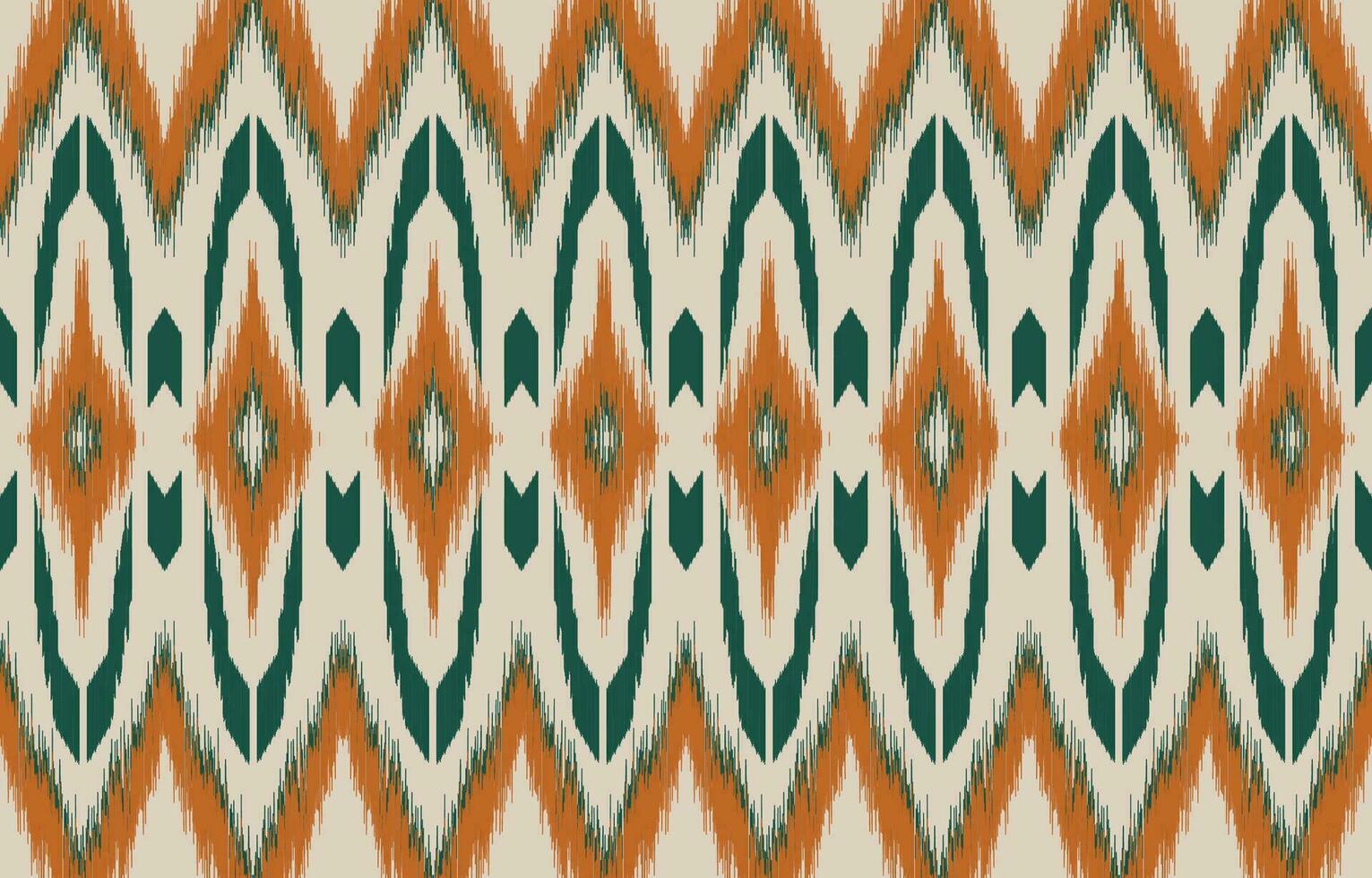 Ethnic abstract ikat art. Aztec ornament print. geometric ethnic pattern seamless  color oriental.  Design for background ,curtain, carpet, wallpaper, clothing, wrapping, Batik, vector illustration.