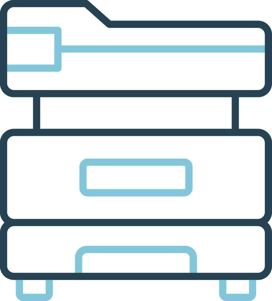Multifunction Printer Vector Icon