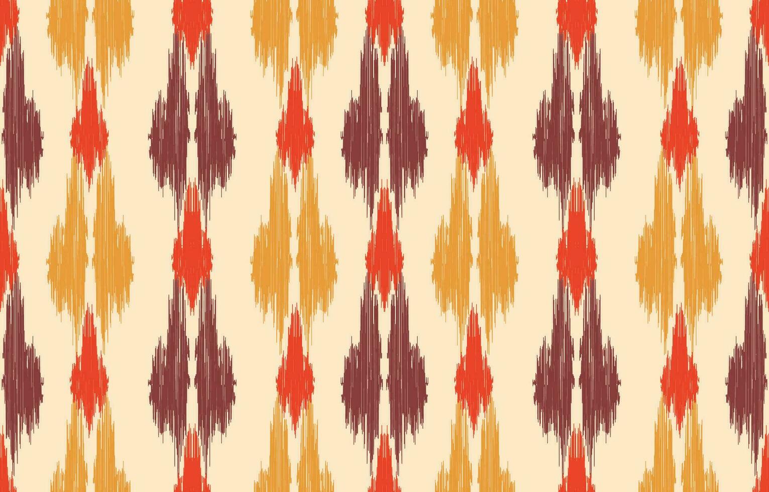 Ethnic abstract ikat art. Aztec ornament print. geometric ethnic pattern seamless  color oriental.  Design for background ,curtain, carpet, wallpaper, clothing, wrapping, Batik, vector illustration.