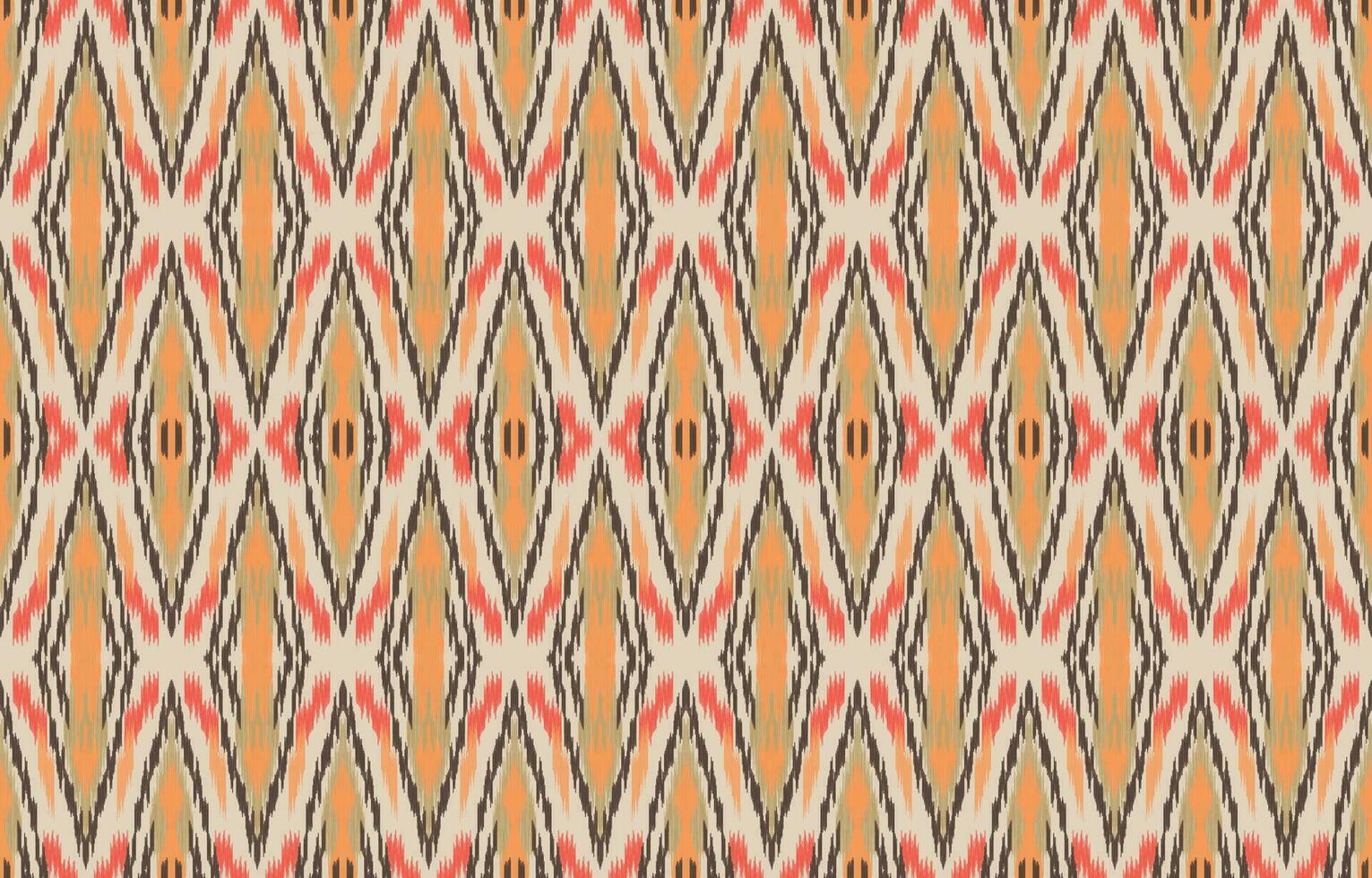 Ethnic abstract ikat art. Aztec ornament print. geometric ethnic pattern seamless  color oriental.  Design for background ,curtain, carpet, wallpaper, clothing, wrapping, Batik, vector illustration.