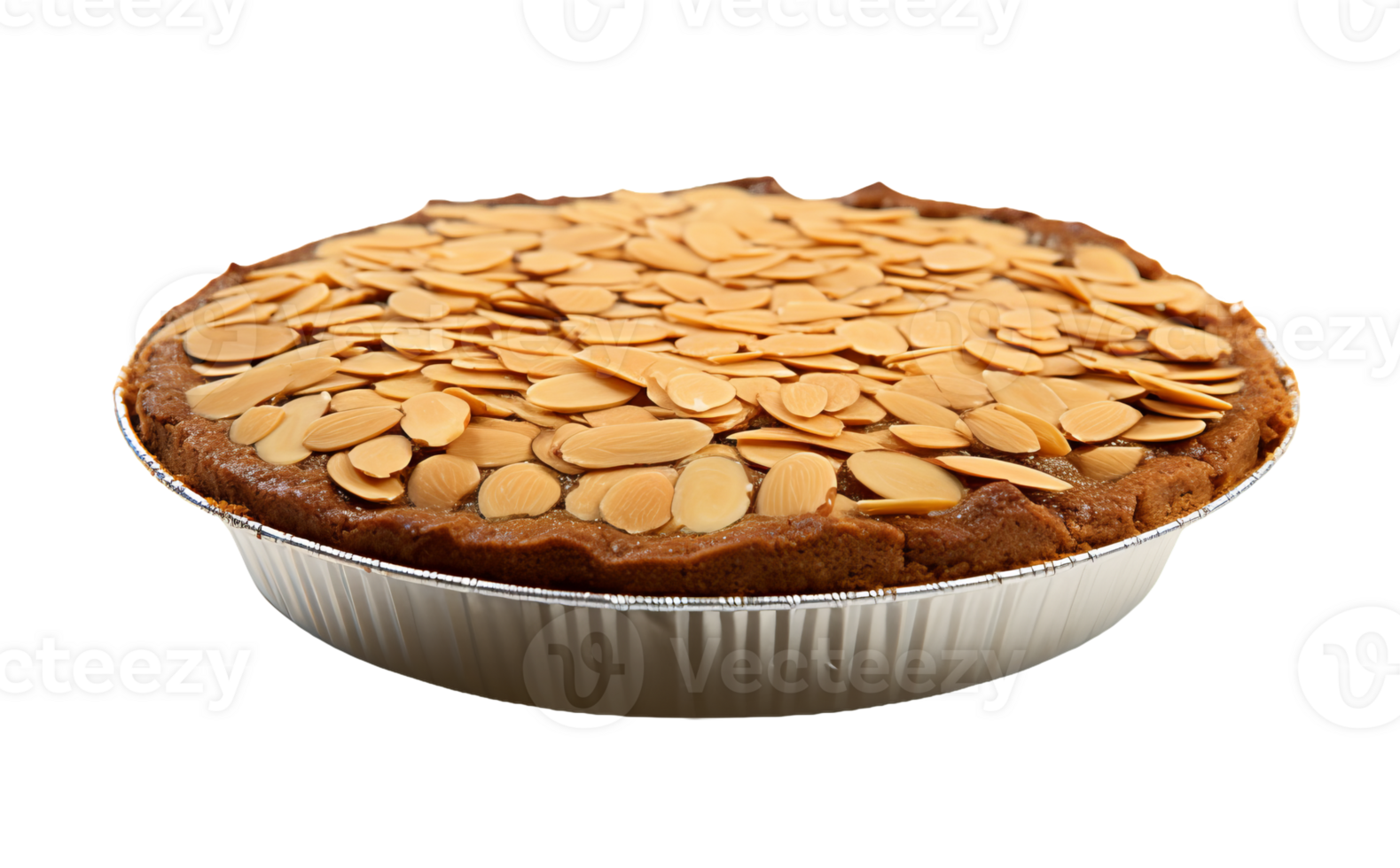 Dutch pie pastry with almond for Sinterklaas isolated on transparent background png