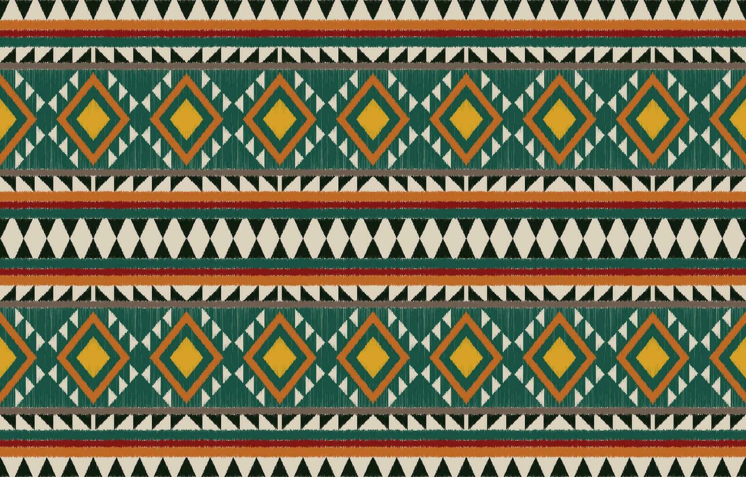 étnico resumen ikat Arte. azteca ornamento impresión. geométrico étnico modelo sin costura color oriental. diseño para antecedentes ,cortina, alfombra, fondo de pantalla, ropa, envase, batik, vector ilustración.