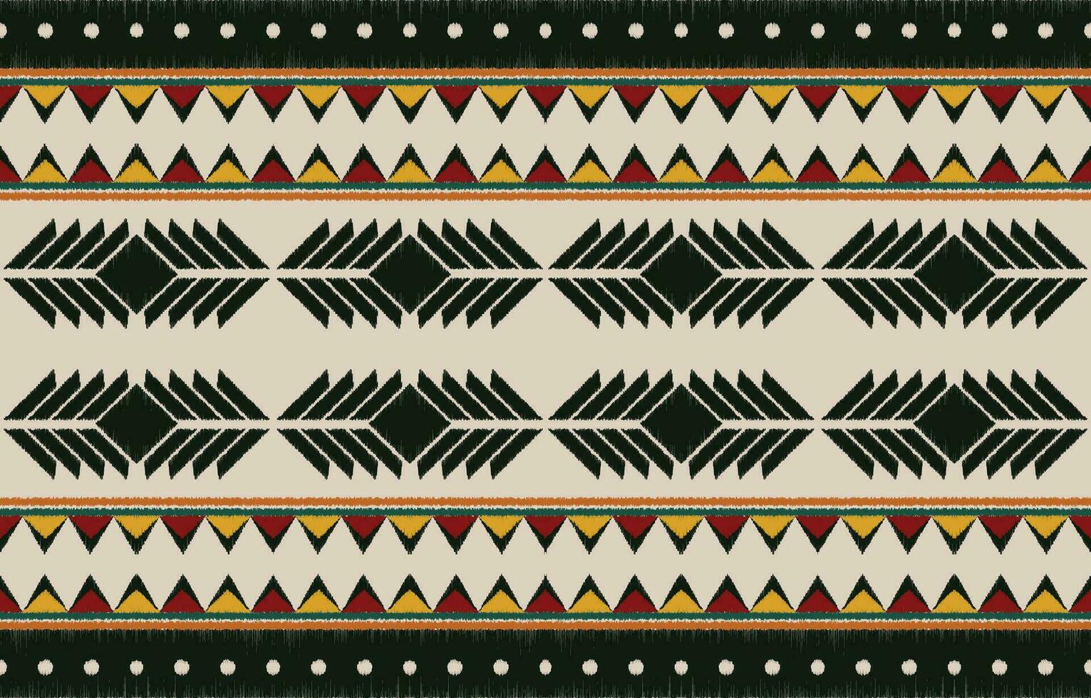 Ethnic abstract ikat art. Aztec ornament print. geometric ethnic pattern seamless  color oriental.  Design for background ,curtain, carpet, wallpaper, clothing, wrapping, Batik, vector illustration.