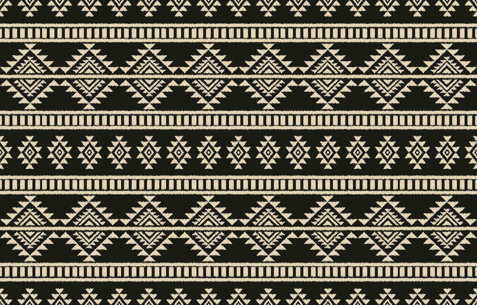 Ethnic abstract ikat art. Aztec ornament print. geometric ethnic pattern seamless  color oriental.  Design for background ,curtain, carpet, wallpaper, clothing, wrapping, Batik, vector illustration.