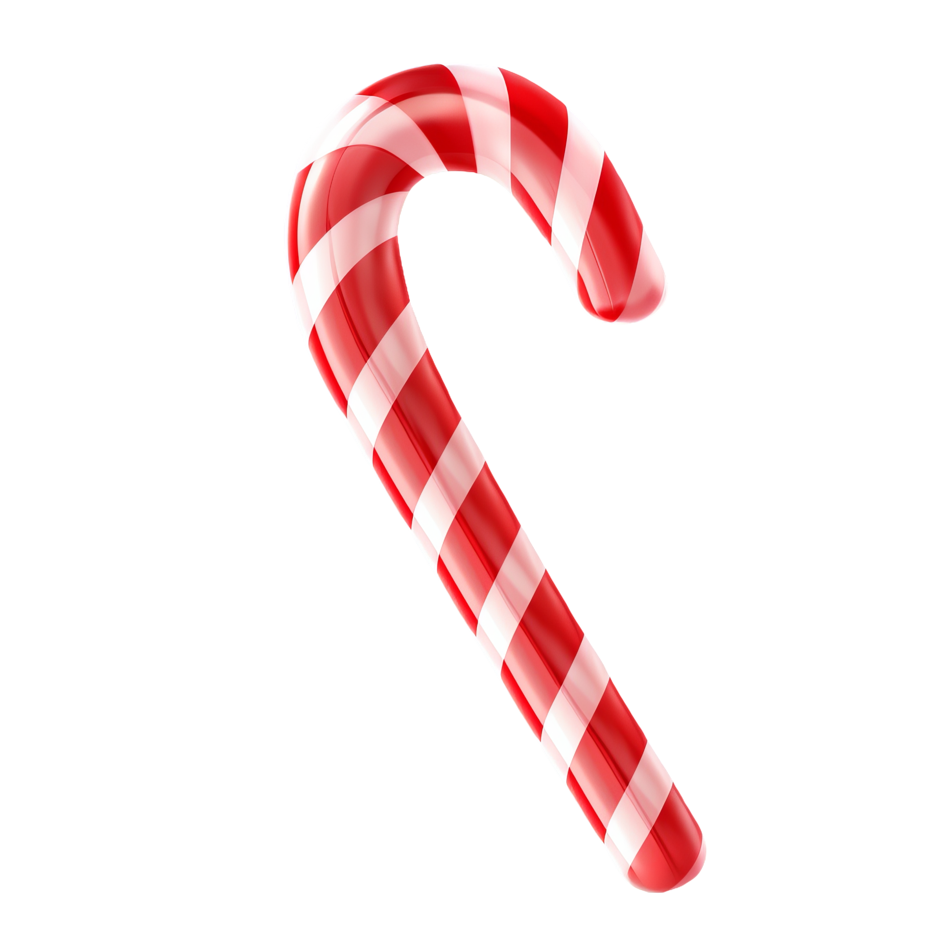 Christmas candy cane isolated on transparent background 32843063 PNG