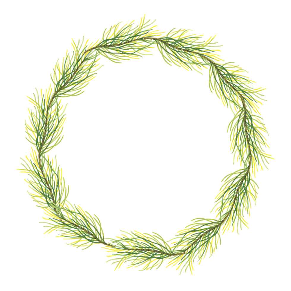 Wreath label border banner template greetings card png