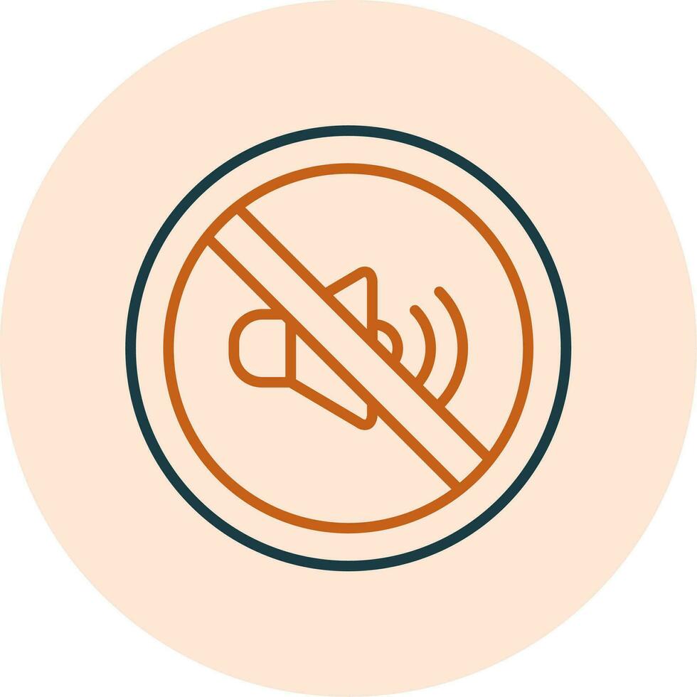 No Sound Vector Icon