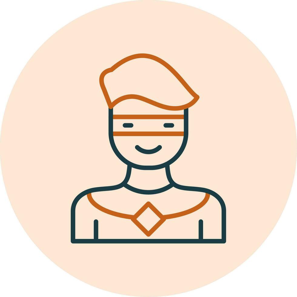 Superhero Vector Icon