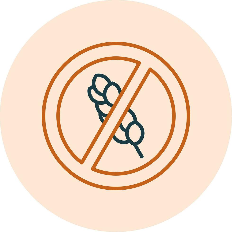 Gluten Vector Icon