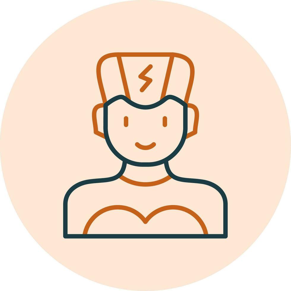 Superhero Vector Icon