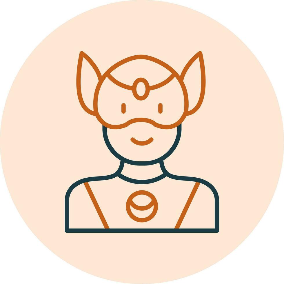 Superhero Vector Icon