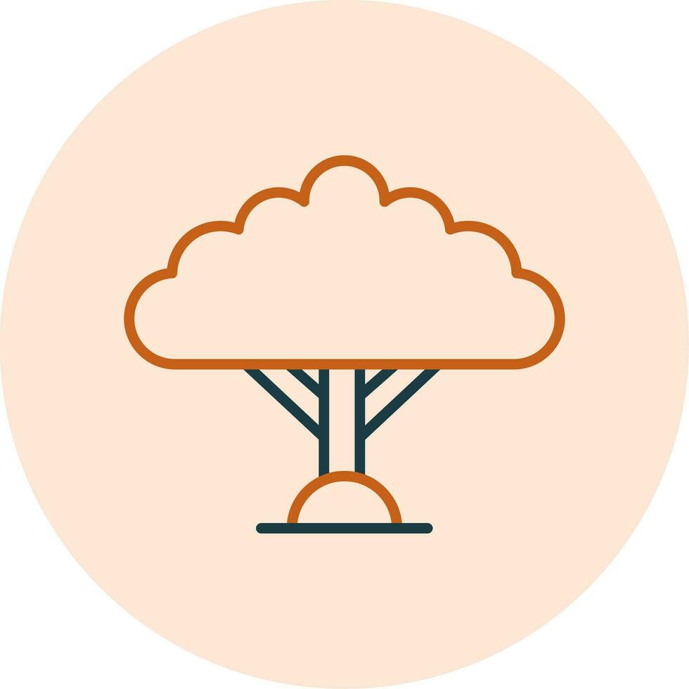 Dragon Tree Vector Icon
