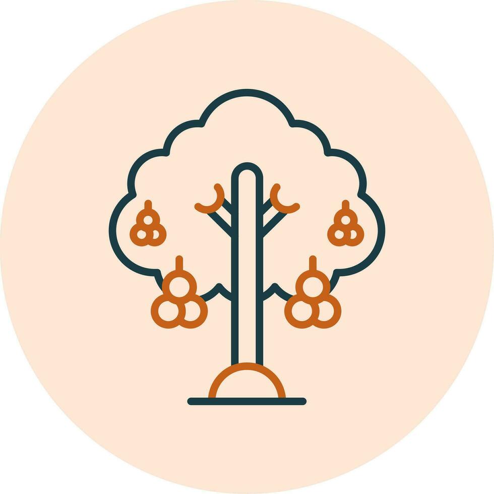 Rowan Vector Icon