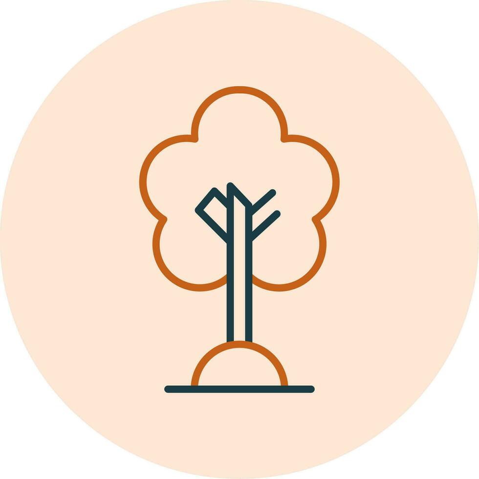 Cherry Tree Vector Icon