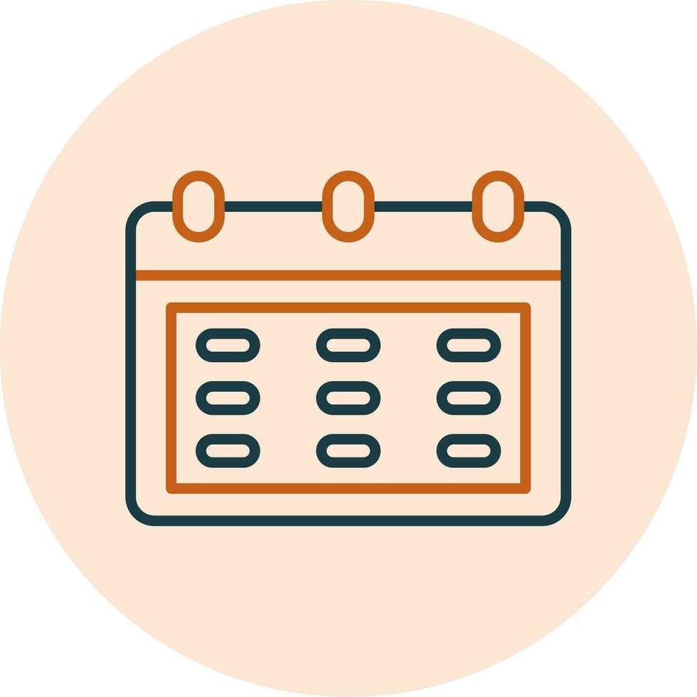 Calendar Vector Icon