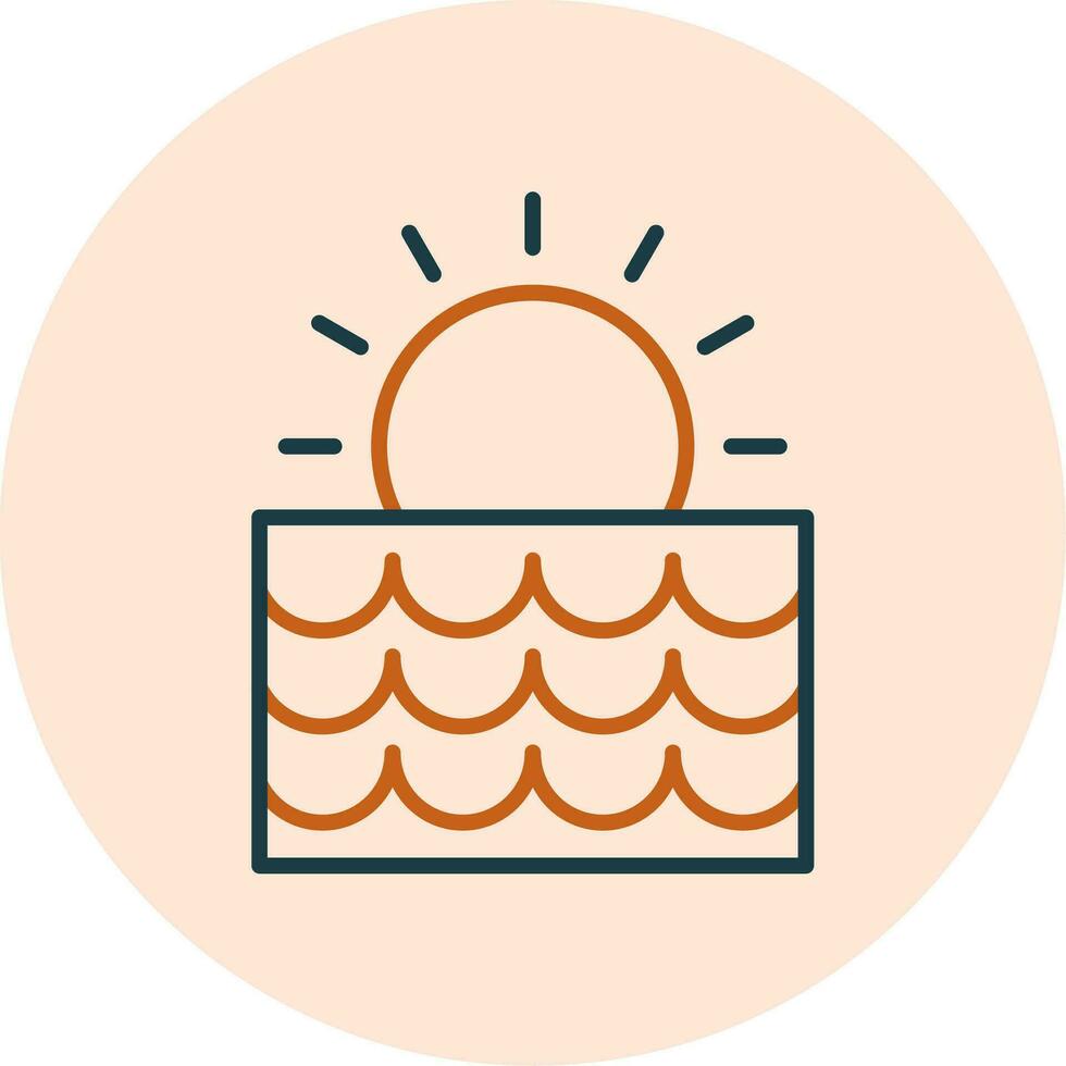 Sunrise Vector Icon