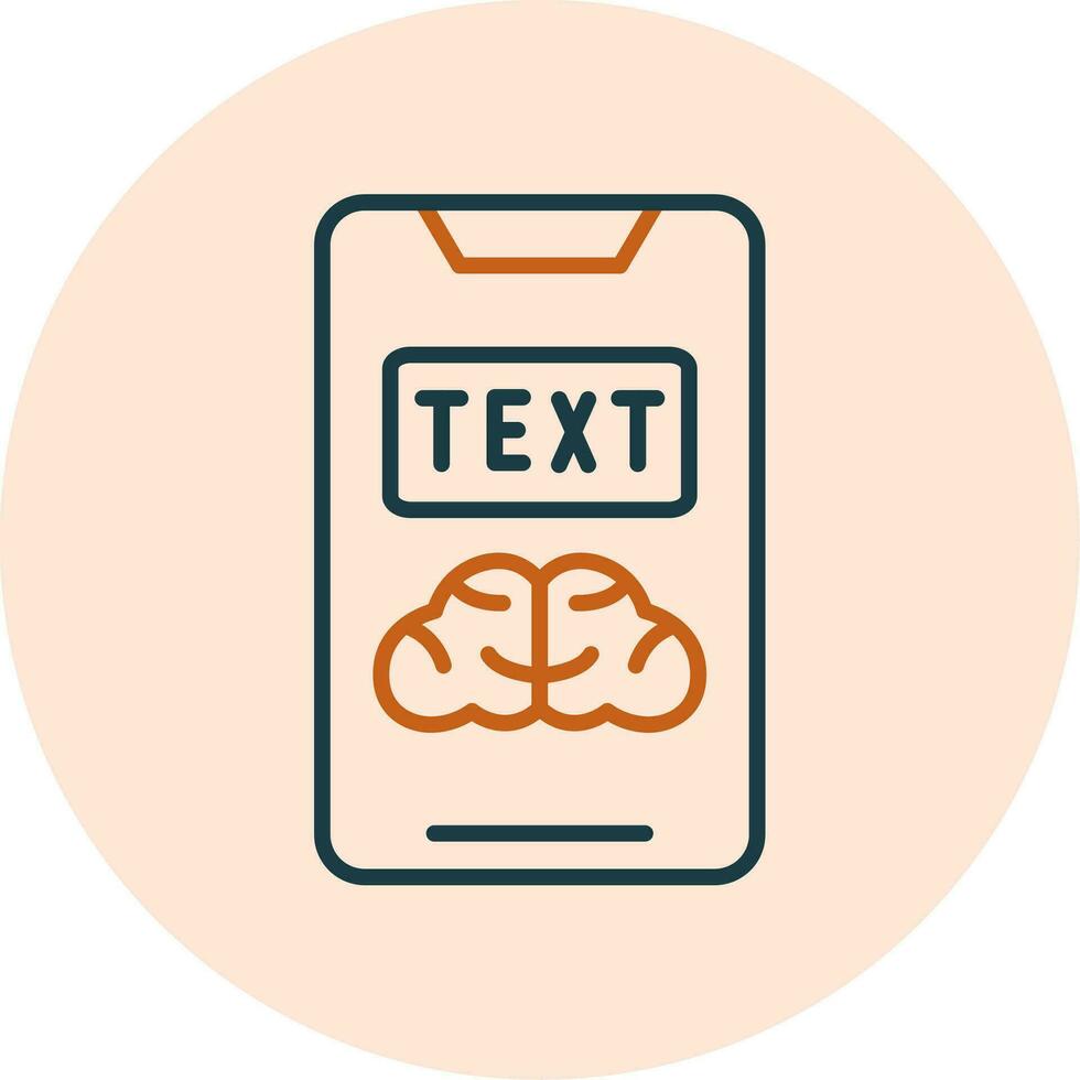 Text Vector Icon