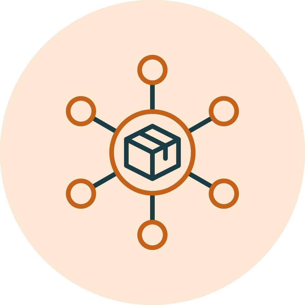 Distribution Center Vector Icon