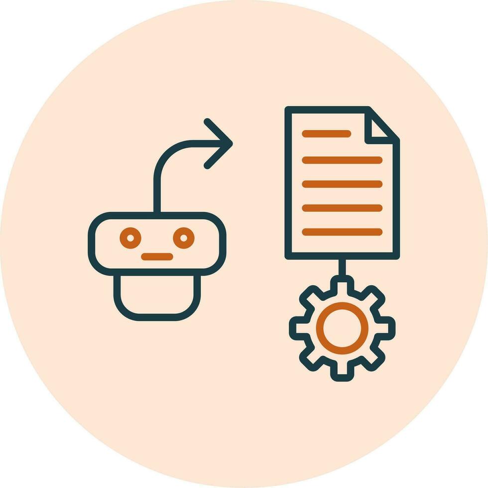 Natural Language Processing Vector Icon