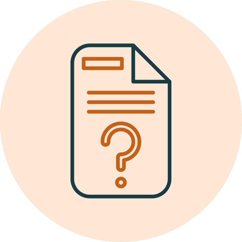 Unknown Vector Icon