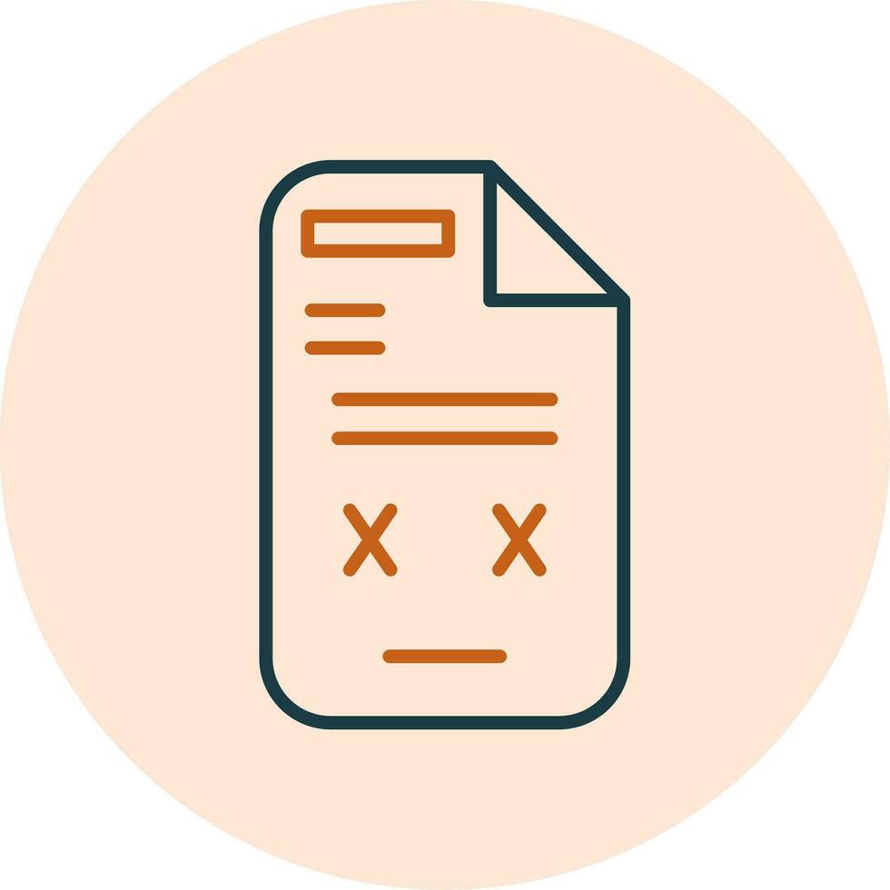 Document Vector Icon