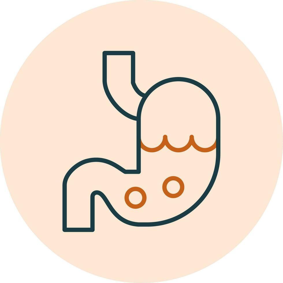 Stomachache Vector Icon