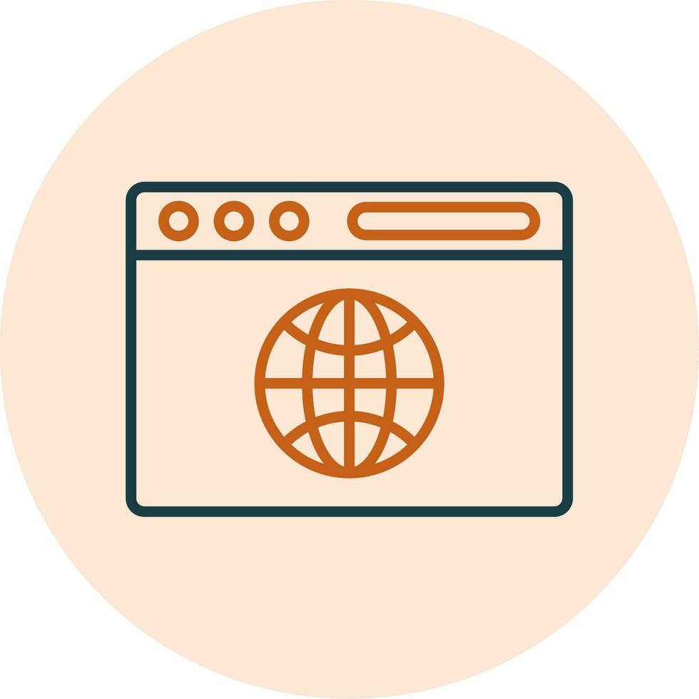 Browser Vector Icon